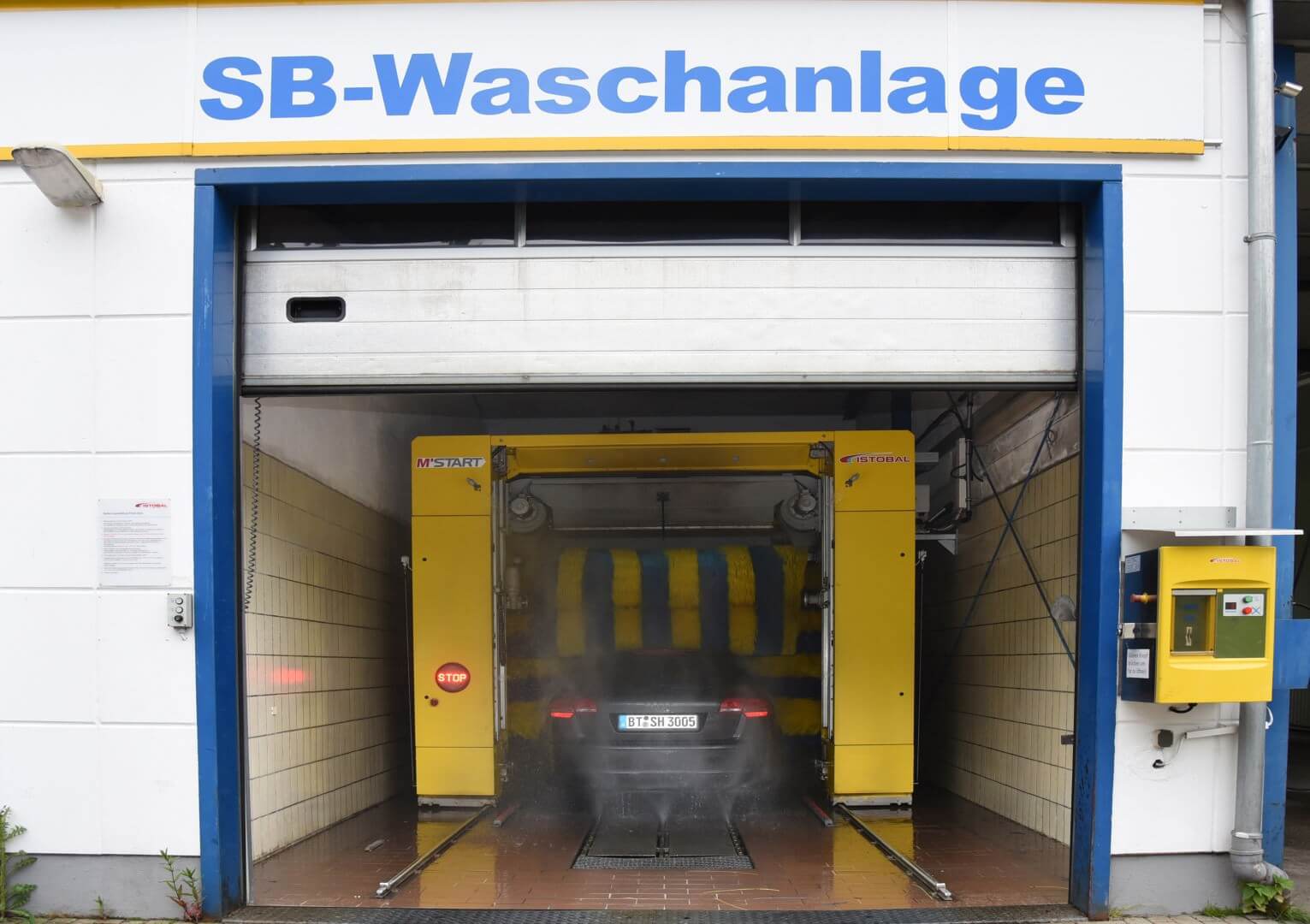 Waschanlage der Autoreparatur Hirschmann